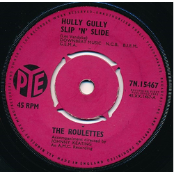 The Roulettes Hully Gully Slip 'N' Slide Vinyl 7" USED