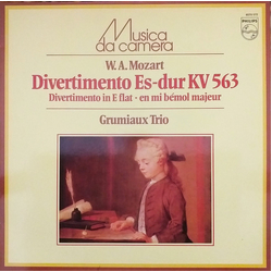 Wolfgang Amadeus Mozart / Grumiaux Trio Divertimento Es-dur KV 563 = Divertimento In E Flat = En Mi Bémol Majeur Vinyl LP USED