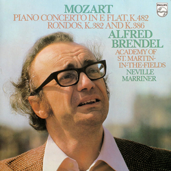Wolfgang Amadeus Mozart / Alfred Brendel / The Academy Of St. Martin-in-the-Fields / Sir Neville Marriner Piano Concerto In E Flat, K.482 / Rondos, K.