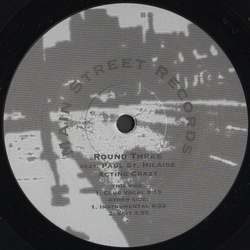 Round Three / Paul St. Hilaire Acting Crazy Vinyl 12" USED