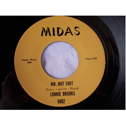 Lonnie Brooks Mr. Hot Shot / The Popeye Vinyl 7" USED