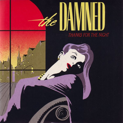 The Damned Thanks For The Night Vinyl 7" USED