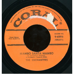 The Enchanters Mambo Santa Mambo / Bottle Up And Go Vinyl 7" USED
