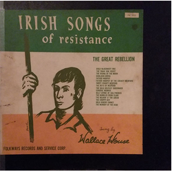 Wallace House Irish Songs of Resistance Vinyl LP USED
