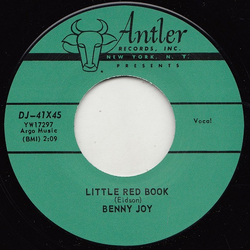Benny Joy Little Red Book Vinyl 7" USED