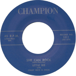 Little Ike / Jimmy Beck & His Orchestra She Can Rock / Am I Losing You Vinyl 7" USED