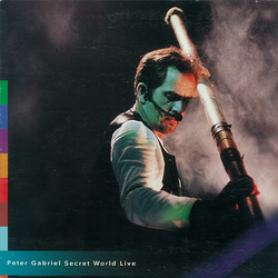 Peter Gabriel Secret World Live Laserdisc USED