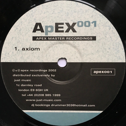Strobe / Sterling Moss / Pattrix Axiom Vinyl 12" USED