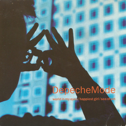 Depeche Mode World In My Eyes / Happiest Girl / Sea Of Sin Vinyl 7" USED