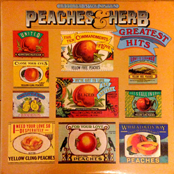 Peaches & Herb Greatest Hits Vinyl LP USED