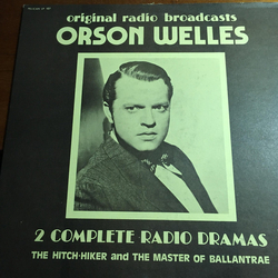 Orson Welles 2 Complete Radio Dramas Vinyl LP USED