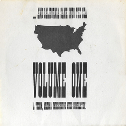 Various ... And California Sank Into The Sea Volume One Vinyl 7" USED