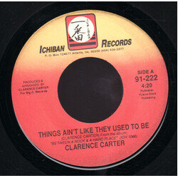 Clarence Carter Things Ain't Like They Used To Be / Pickin' 'Em Up, Layin' 'Em Down USED VINYL 7INCH 45 RPM