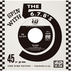 The 5.6.7.8's Telstar / Radium Girls Vinyl 7" USED