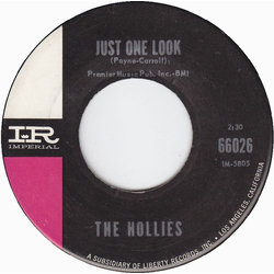 The Hollies Just One Look Vinyl 7" USED