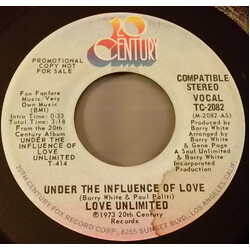 Love Unlimited Under The Influence Of Love USED VINYL 7INCH 45 RPM PROMO