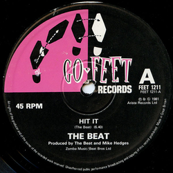 The Beat (2) Hit It Vinyl 12" USED