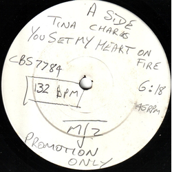 Tina Charles You Set My Heart On Fire Vinyl 12" USED