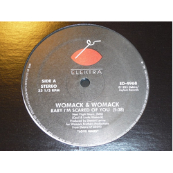 Womack & Womack / Dee Dee Bridgewater Baby I'm Scared Of You / Sweet Rain Vinyl 12" USED