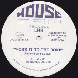 LNR Work It To The Bone Vinyl 12" USED