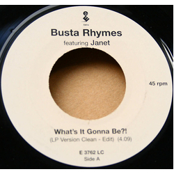 Busta Rhymes / Janet Jackson What's It Gonna Be?! Vinyl 7" USED