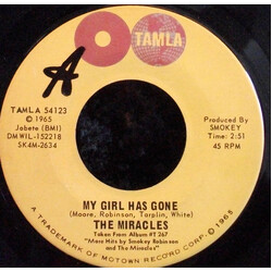 The Miracles My Girl Has Gone USED VINYL 7INCH 45 RPM SINGLE MONO