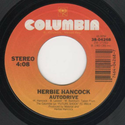 Herbie Hancock Autodrive Vinyl 7" USED
