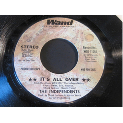 The Independents It's All Over Vinyl 7" USED