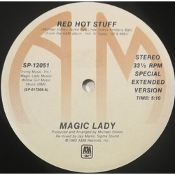 Magic Lady Red Hot Stuff Vinyl 12" USED