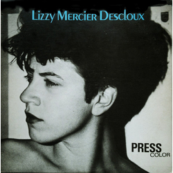Lizzy Mercier Descloux Press Color Vinyl LP USED