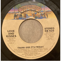 Love & Kisses Thank God It's Friday / You're The Most Precious Thing In My Life Vinyl 7" USED