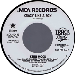 Keith Moon Crazy Like A Fox Vinyl 7" USED