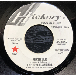 The Overlanders Michelle Vinyl 7" USED
