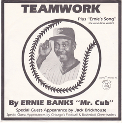 Ernie Banks Teamwork Vinyl 7" USED