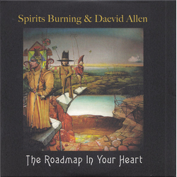 Spirits Burning / Daevid Allen The Roadmap In Your Heart Vinyl 7" USED