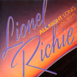 Lionel Richie All Night Long (All Night) Vinyl 7" USED
