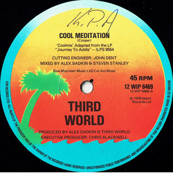Third World Cool Meditation Vinyl 12" USED