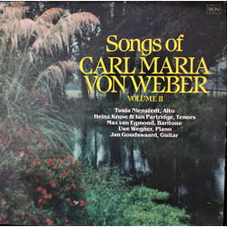 Carl Maria von Weber / Tuula Nienstedt / Heinz Kruse / Ian Partridge / Max van Egmond / Uwe Wegner / Jan Goudswaard Songs Of Carl Maria Von Weber - Vo