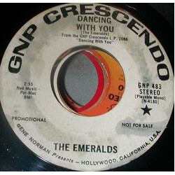 The Emeralds (10) Dancing With You USED VINYL 7INCH 45 RPM PROMO