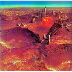 Midnight Oil Red Sails In The Sunset Vinyl LP USED