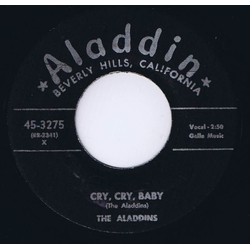 The Aladdins (2) Cry, Baby, Cry / Remember Vinyl 7" USED