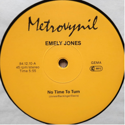 Emely Jones No Time To Turn Vinyl 12" USED