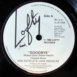 Don Estelle / Jack Douglas (5) Goodbye / Rule Britannia Vinyl 7" USED