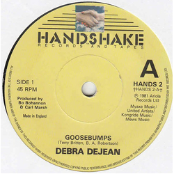 Debra Dejean Goosebumps Vinyl 7" USED