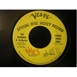 The Kai Winding Orchestra More / Comin' Home Baby Vinyl 7" USED