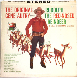 Gene Autry Rudolph The Red-Nosed Reindeer Vinyl LP USED