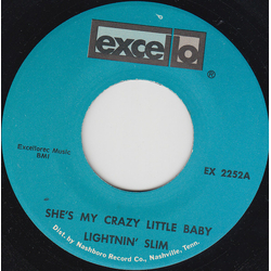 Lightning Slim She's My Crazy Little Baby Vinyl 7" USED