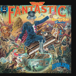Elton John Captain Fantastic And The Brown Dirt Cowboy Vinyl LP USED
