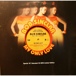Bob Sinclar / Lee Genesis My Only Love Vinyl 12" USED
