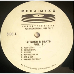 Various Breaks & Beats Vol 1 Vinyl LP USED
